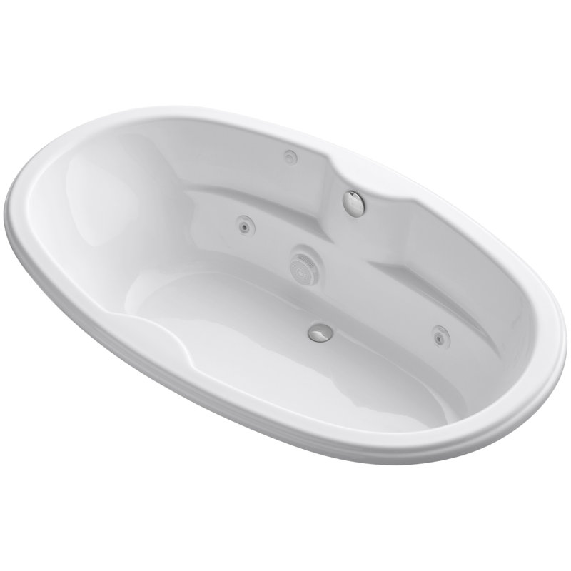 Kohler Proflex 72" x 42" Drop In Whirlpool Bathtub Wayfair.ca